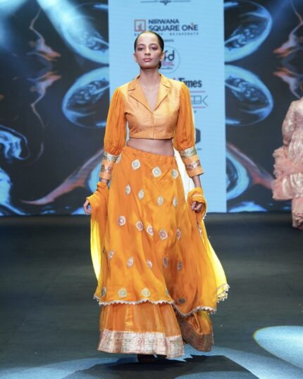 Marigold Yellow Skirt Set