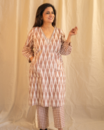 Nutmeg ikkat co-ord set