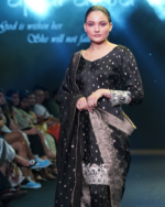 Black Banarasi Kurta Salwar Set - Image 2