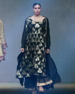 Black Anarkali Set